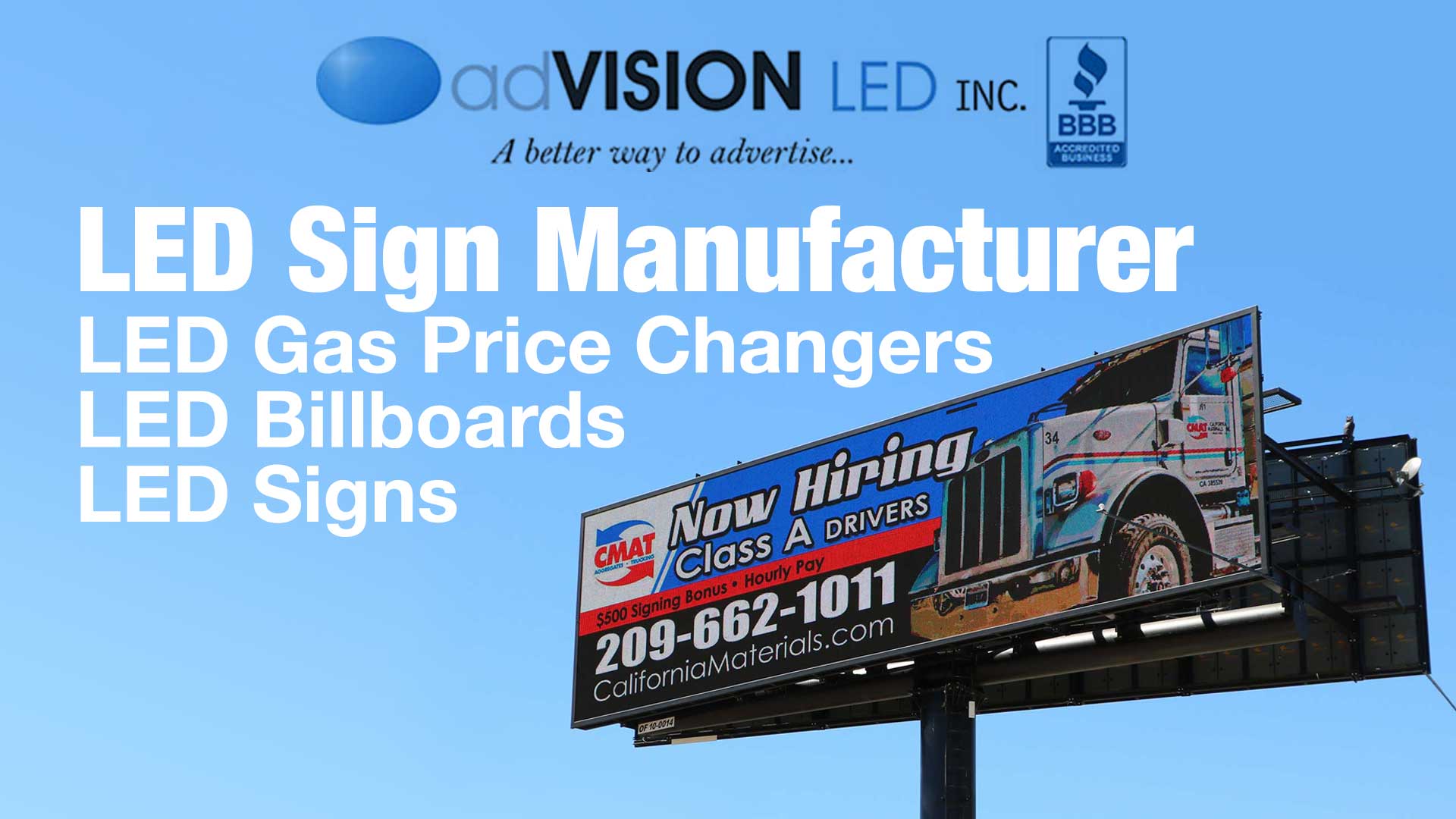 LED Signs adVISION | Digital Signage & Billboards
